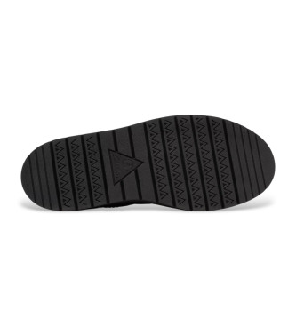 Clarks Sneakers Polden Lace in pelle nera