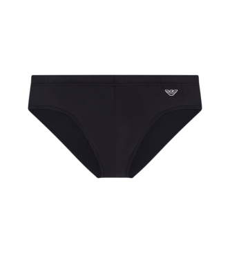 Emporio Armani Costume da bagno slip nero da spiaggia