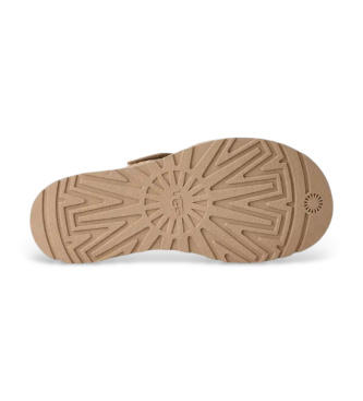 UGG Sandali GoldenGaze Slide in pelle beige