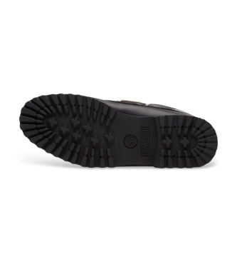 Timberland 3 eyelets bådsko i læder, sort