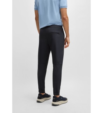 BOSS Navy Flex Joggers