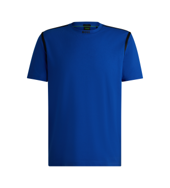 BOSS Blauw Tape-T-shirt