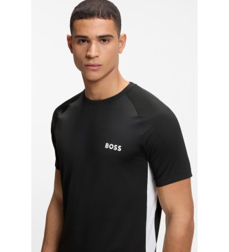 BOSS Camiseta Active slim fit negro