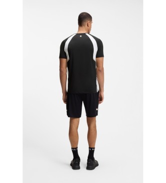BOSS Camiseta Active slim fit negro
