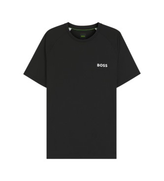 BOSS Camiseta Active slim fit negro