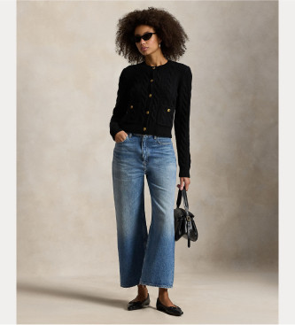 Polo Ralph Lauren Cardigan en laine noir