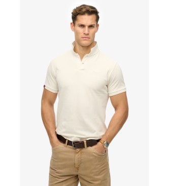 Superdry Koszulka polo w stylu vintage, w stylu „destroy”, w kolorze złamanej bieli