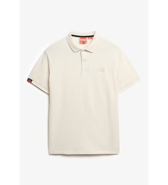 Superdry Koszulka polo w stylu vintage, w stylu „destroy”, w kolorze złamanej bieli