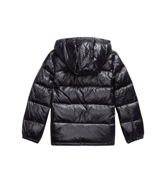 Polo Ralph Lauren Gorham shiny black down jacket