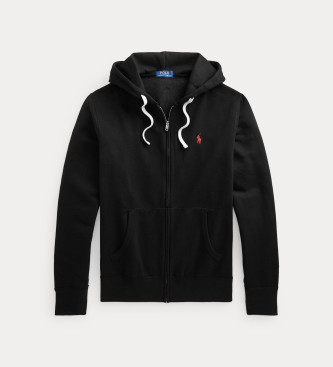 Polo Ralph Lauren RL Sweatshirt mit Kapuze schwarz