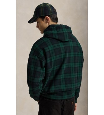 Polo Ralph Lauren Felpa Flock nero, verde