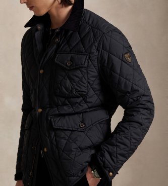 Polo Ralph Lauren Veste Beaton matelassée noire