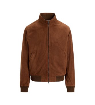 Polo Ralph Lauren Veste Charleton en daim marron