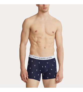 Polo Ralph Lauren Set 3 boxers azul, branco
