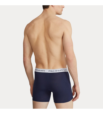 Polo Ralph Lauren Set 3 boxers azul, branco
