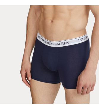 Polo Ralph Lauren Set 3 boxers azul, branco