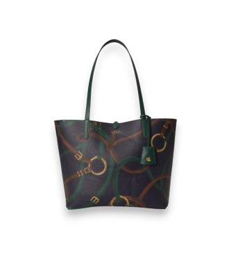 Lauren Ralph Lauren Grand sac tote réversible vert