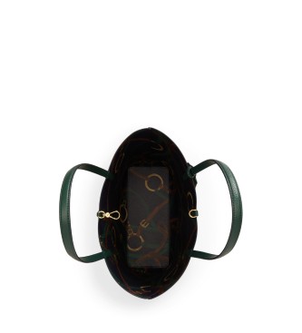 Lauren Ralph Lauren Grand sac tote réversible vert