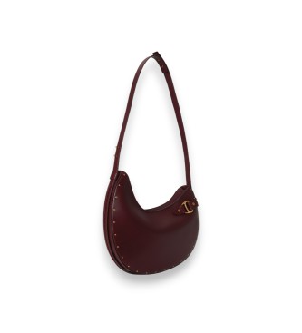 Lauren Ralph Lauren Borsa Tasha con studs bordeaux