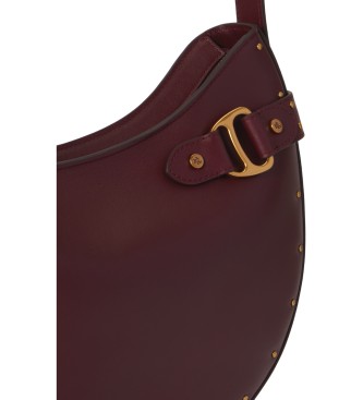 Lauren Ralph Lauren Borsa Tasha con studs bordeaux