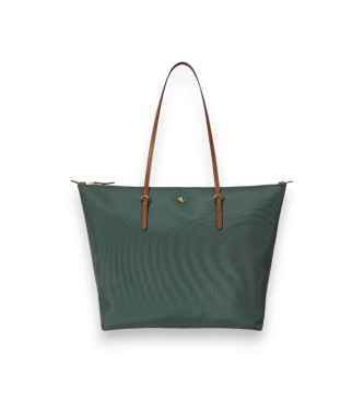Lauren Ralph Lauren Grand sac tote Keaton en nylon vert