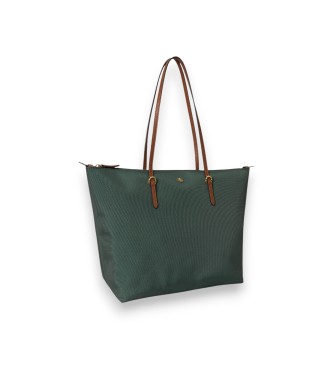 Lauren Ralph Lauren Grand sac tote Keaton en nylon vert