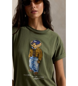 Polo Ralph Lauren Bomullströja med grön Polo Bear