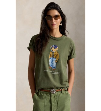Polo Ralph Lauren Bomullströja med grön Polo Bear