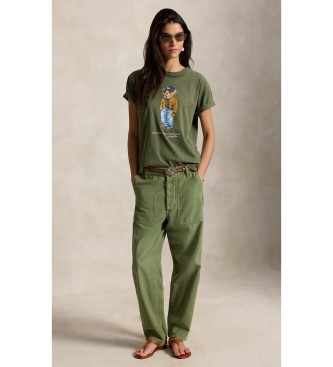 Polo Ralph Lauren Bomullströja med grön Polo Bear