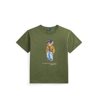 Polo Ralph Lauren Bomullströja med grön Polo Bear