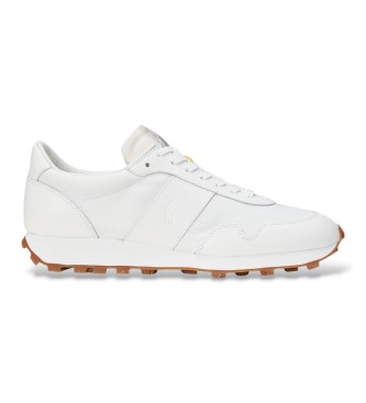 Polo Ralph Lauren White Leather Trail 125 Sneakers