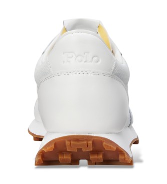 Polo Ralph Lauren White Leather Trail 125 Sneakers