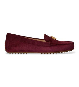 Lauren Ralph Lauren Mocasines Barnsbury de ante granate