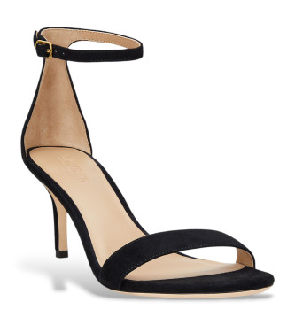 Lauren Ralph Lauren Sandales à talons en cuir Allie noir