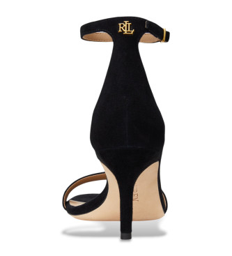 Lauren Ralph Lauren Sandales à talons en cuir Allie noir