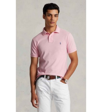 Polo Ralph Lauren Slim fit piqué poloshirt roze