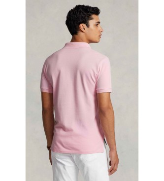 Polo Ralph Lauren Slim fit piqué poloshirt roze