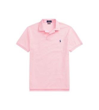 Polo Ralph Lauren Slim fit piqué poloshirt roze