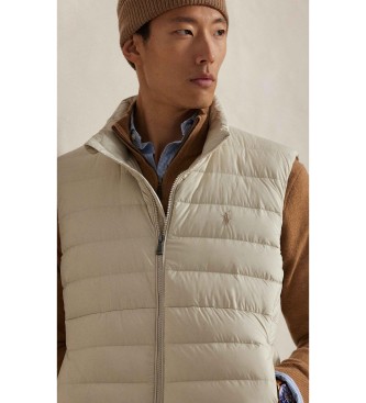 Polo Ralph Lauren Colden opvouwbaar donzen vest beige