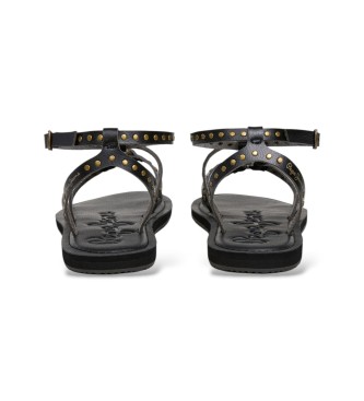 Pepe Jeans Rio Stud Sandalen schwarz