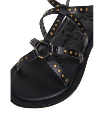 Pepe Jeans Rio Stud Sandalen schwarz