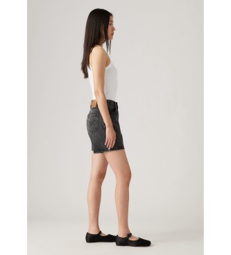 Levi's High Rise Baggy Shorts black