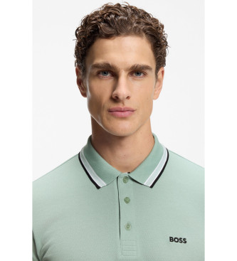 BOSS Paddy grünes Poloshirt