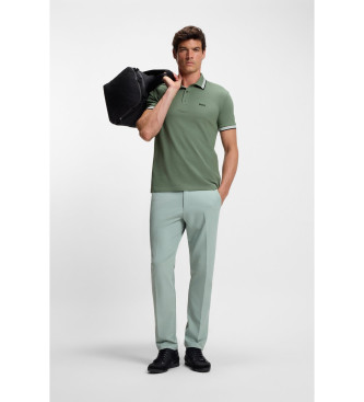 BOSS Zelena majica Polo Paddy