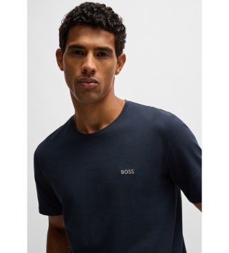 BOSS T-shirt Mix&Match marineblå