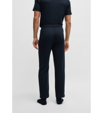 BOSS Pantalón Waffle marino