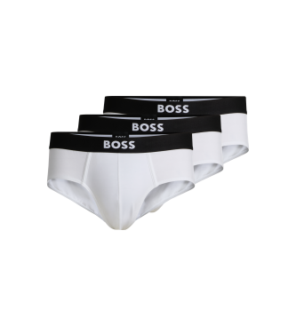 BOSS Set 3 Slips Logo op de tailleband wit