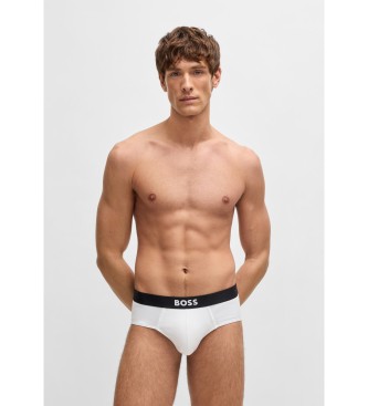 BOSS Set 3 Slips Logo op de tailleband wit