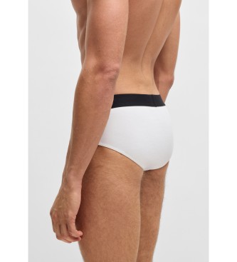BOSS Set 3 Slips Logo op de tailleband wit