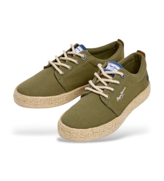 Pepe Jeans Zapatillas Brady Braid verde